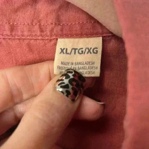 RedHead Short Sleeve Button Up Fishing Shirt Bass Logo Size XL - Picture 3 of 7